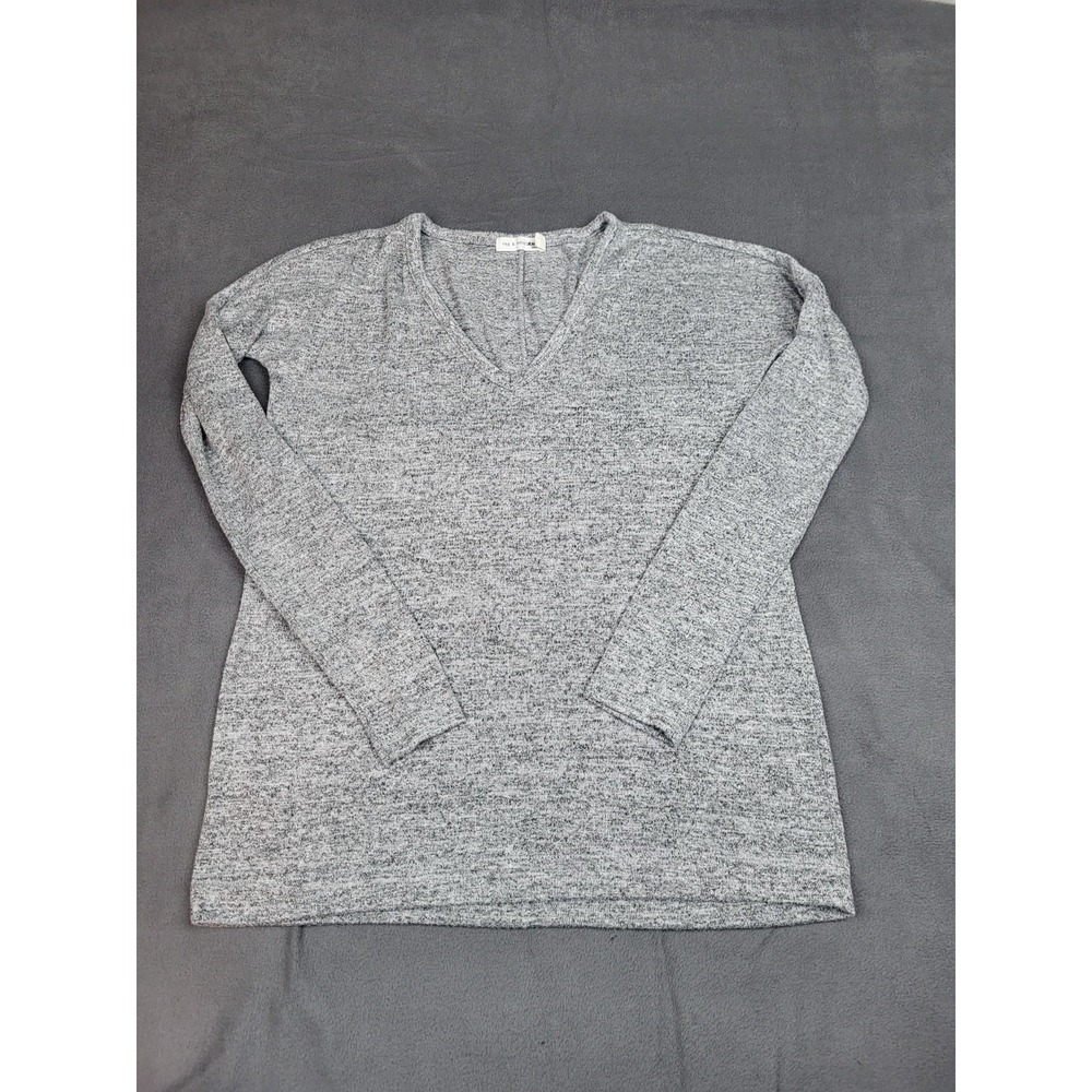 Rag Bone Jean Shirt Womens XXS Gray Lightweight V Neck‎ Rayon Blend Outdoor